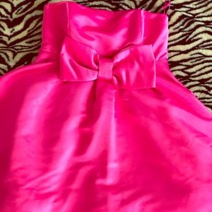 Betsye Johnson fuscia dress size 10